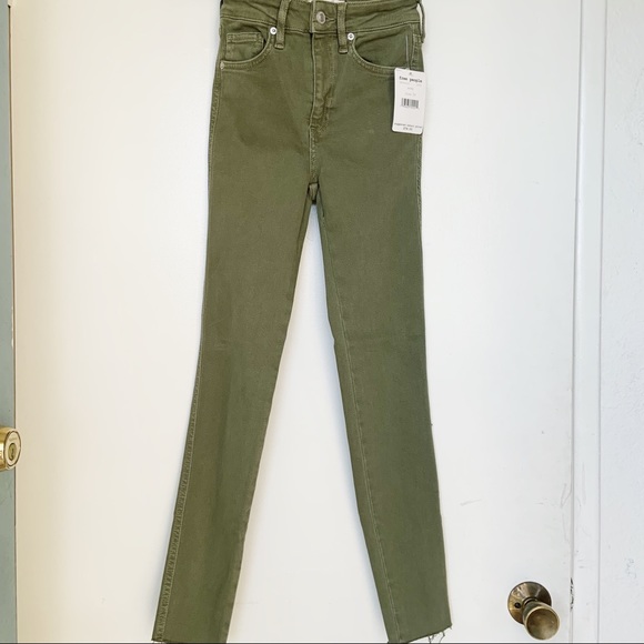 NWT Free People Army High Rise Skinny Jeans - Picture 5 of 7